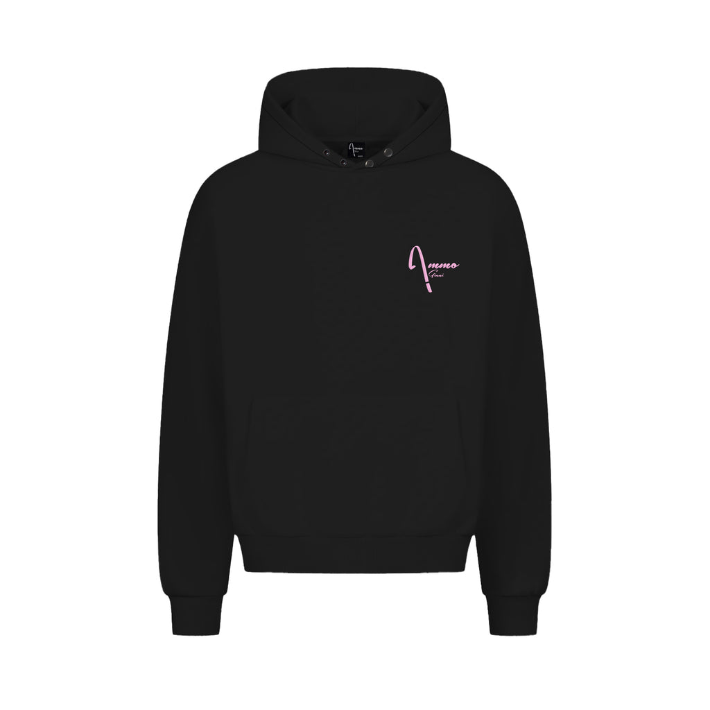 AMMO GINNI BUTTERFLY HOODIE BLACK