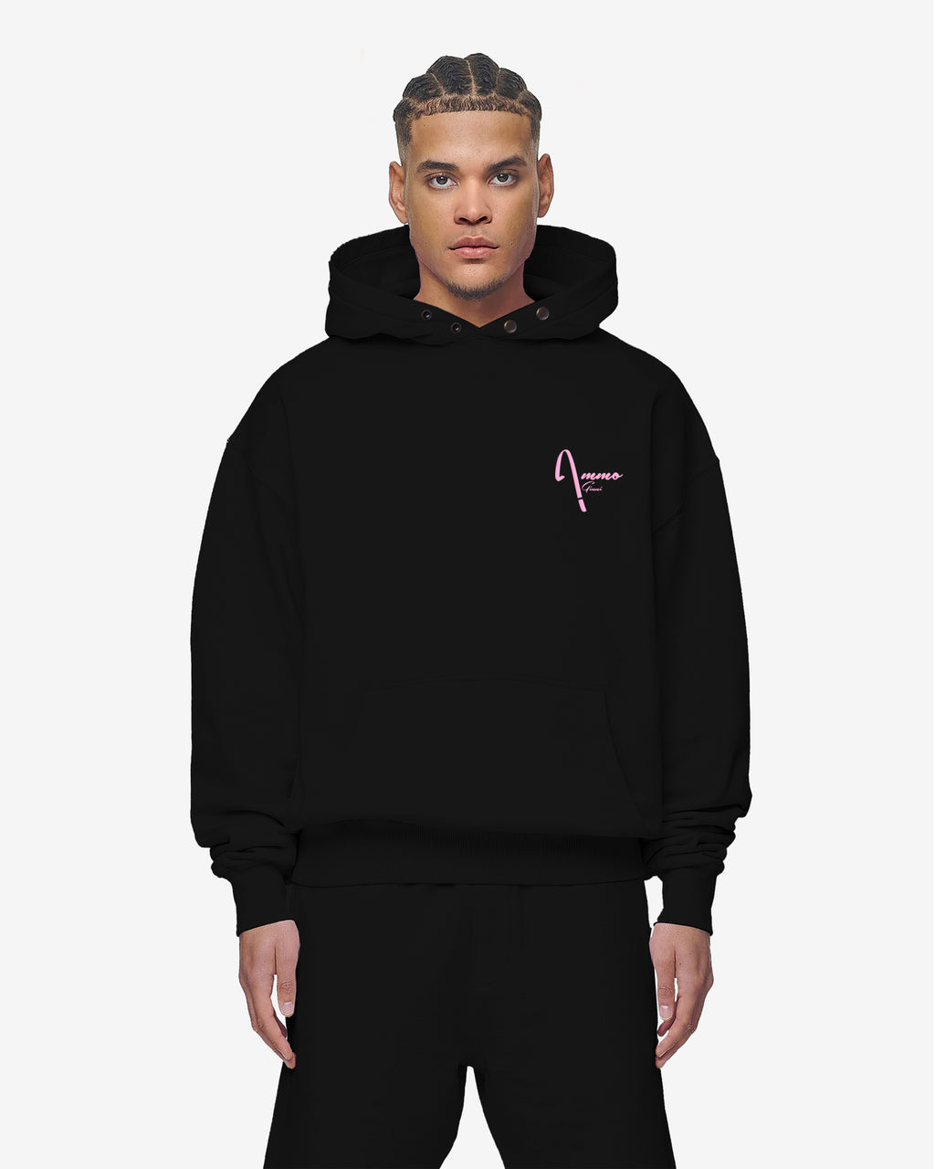 AMMO GINNI BUTTERFLY HOODIE BLACK