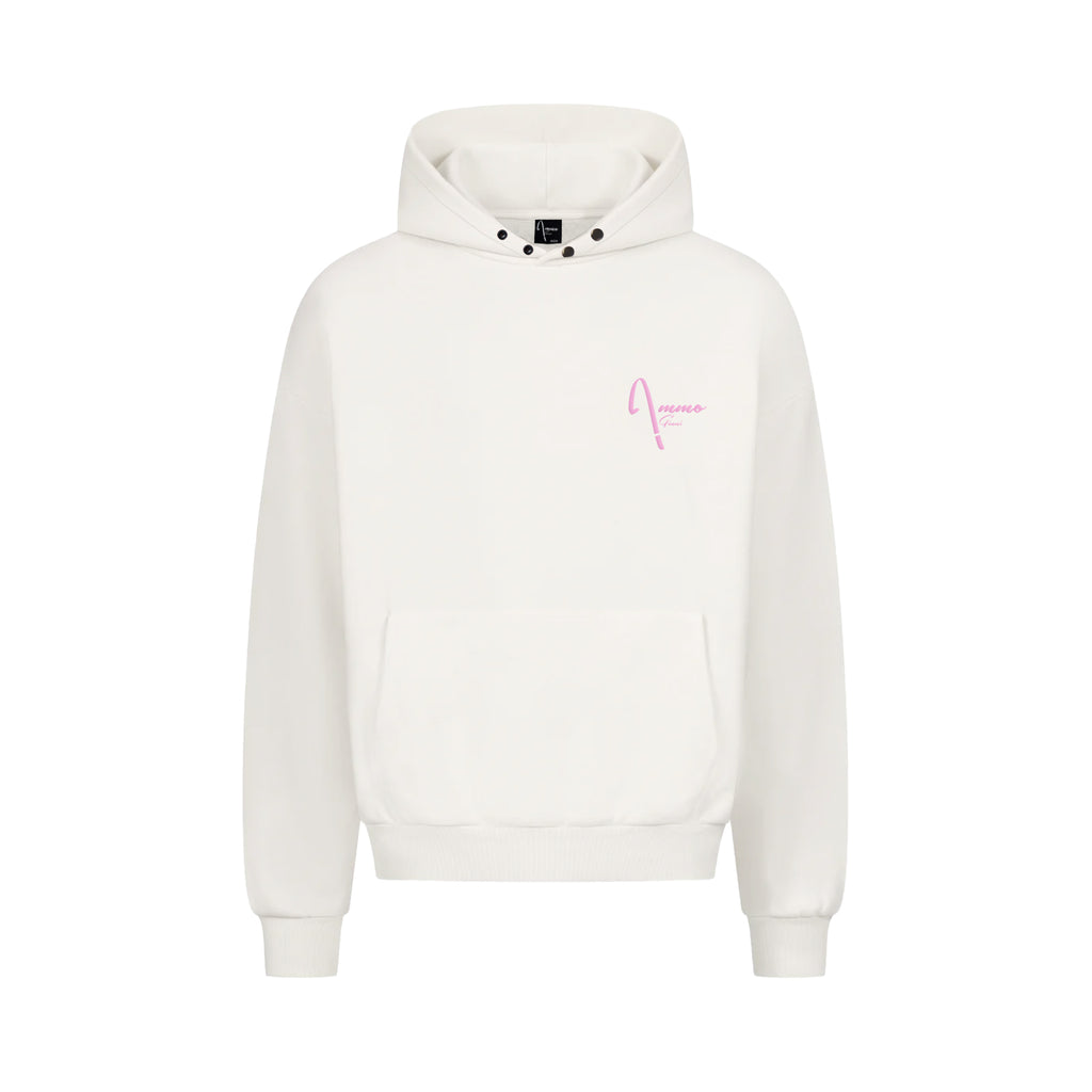 AMMO GINNI BUTTERFLY HOODIE OFFWHITE