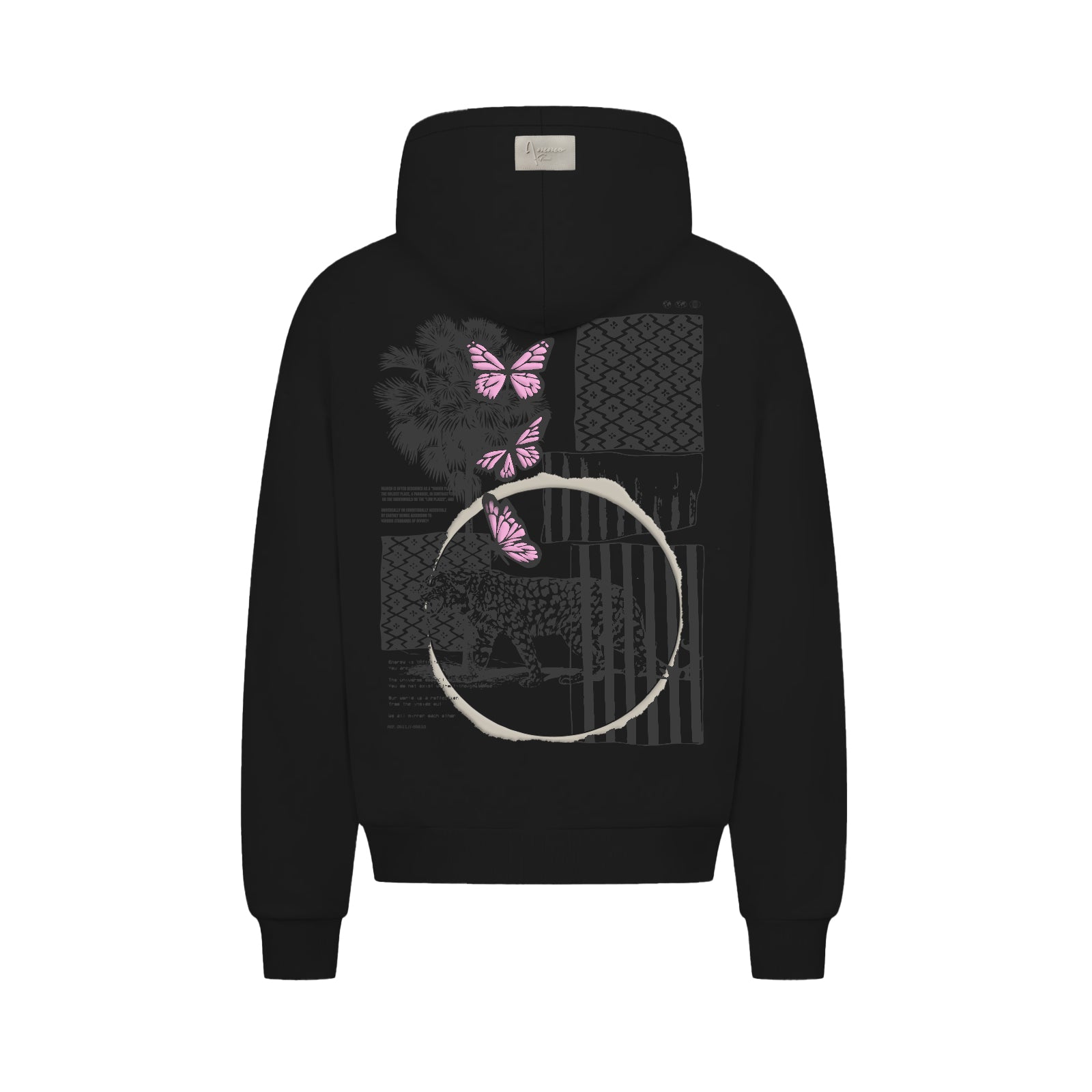 AMMO GINNI SAFARI HOODIE BLACK