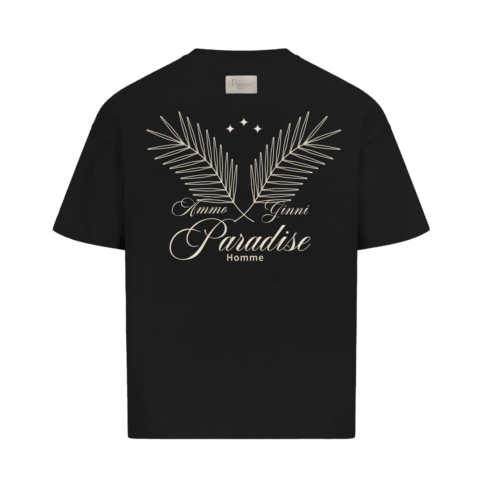 AMMO GINNI PARADISE V2 TEE BLACK