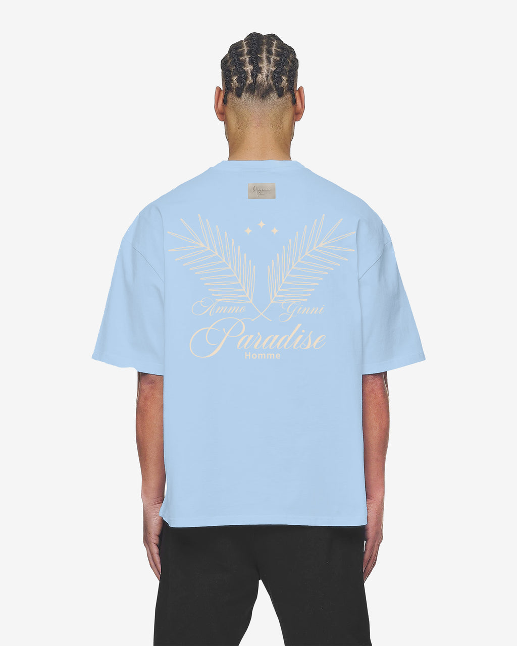 AMMO GINNI PARADISE V2 TEE BABYBLUE