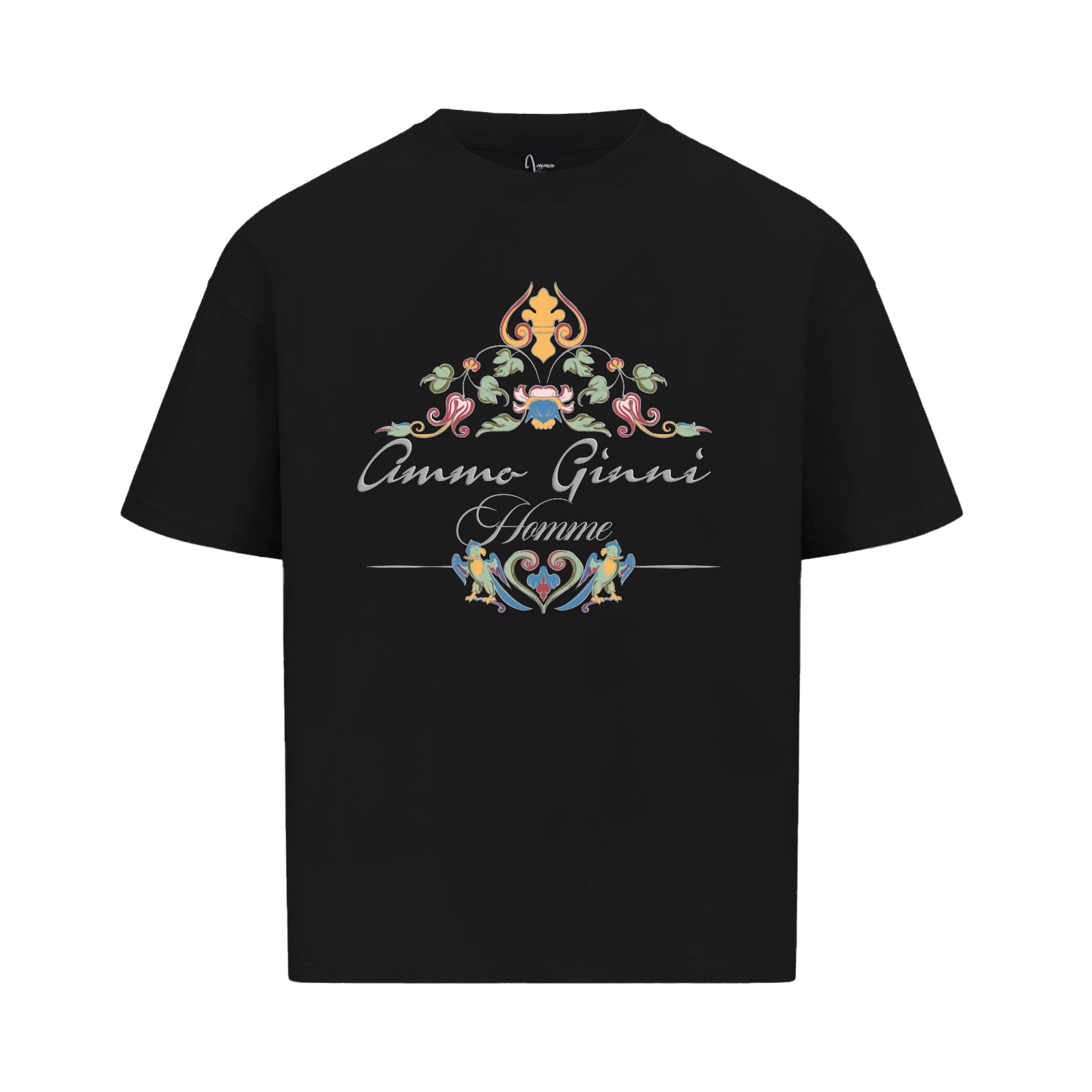 AMMO GINNI ROYAL TEE BLACK