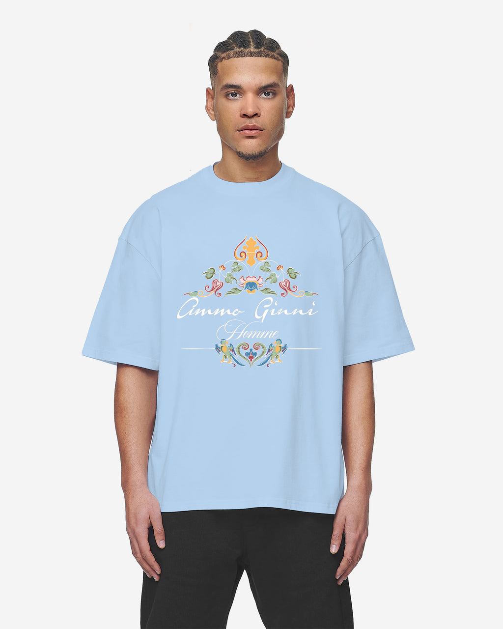 AMMO GINNI ROYAL TEE BABYBLUE