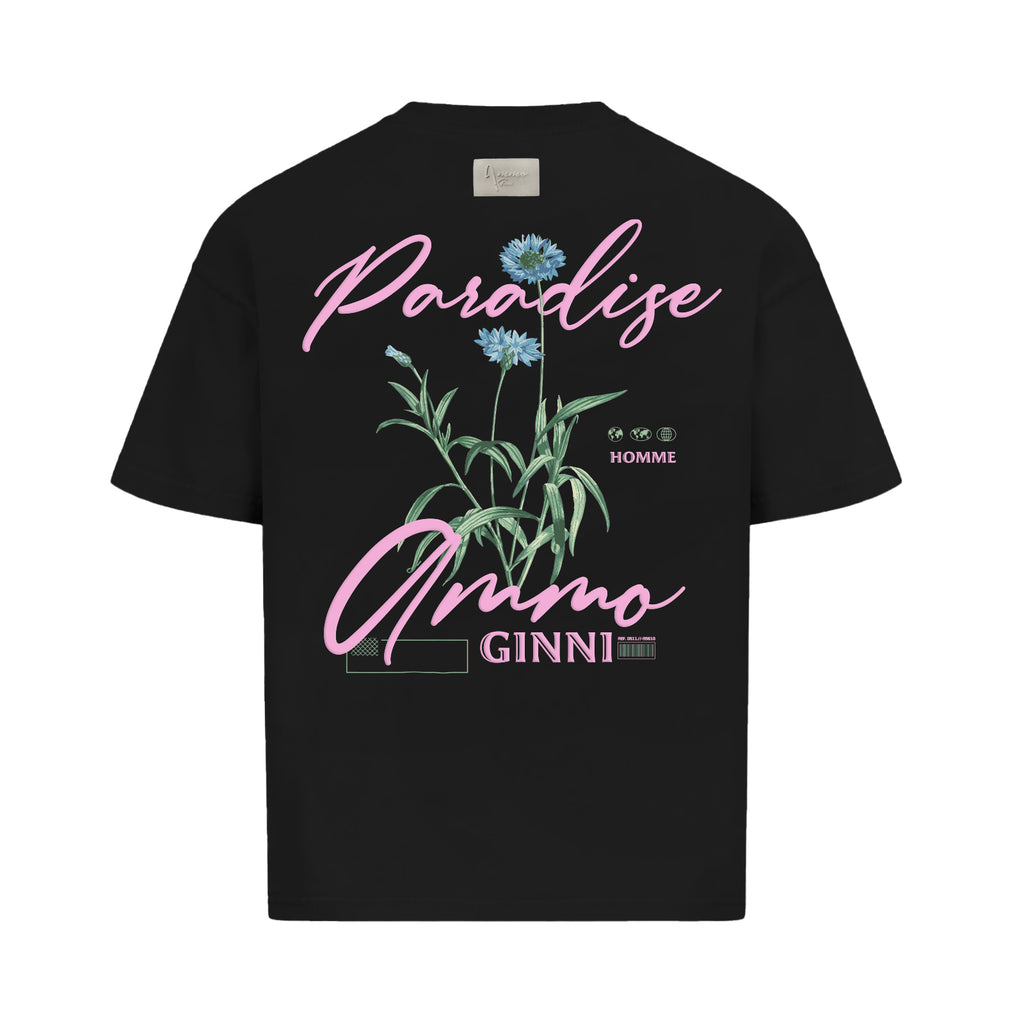 AMMO GINNI PARADISE TEE BLACK