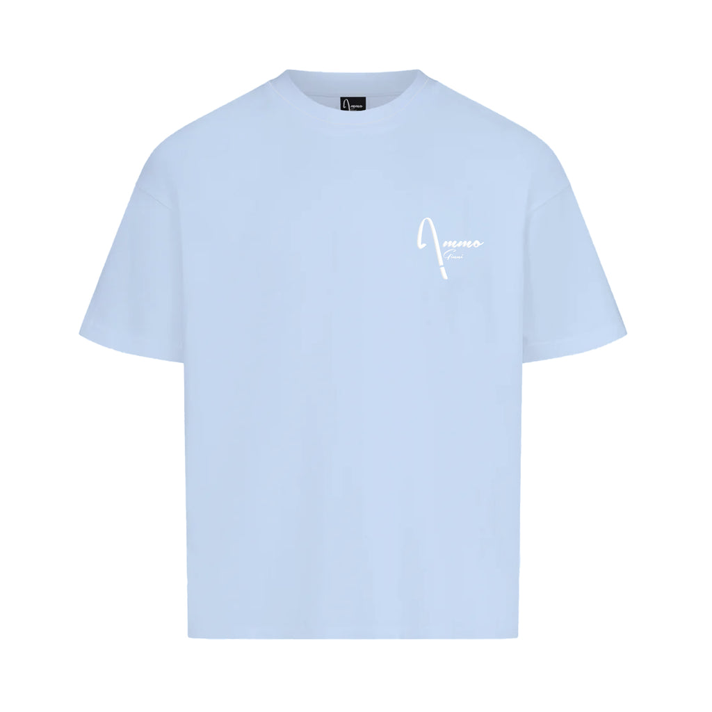 AMMO GINNI PARADISE TEE BABYBLUE