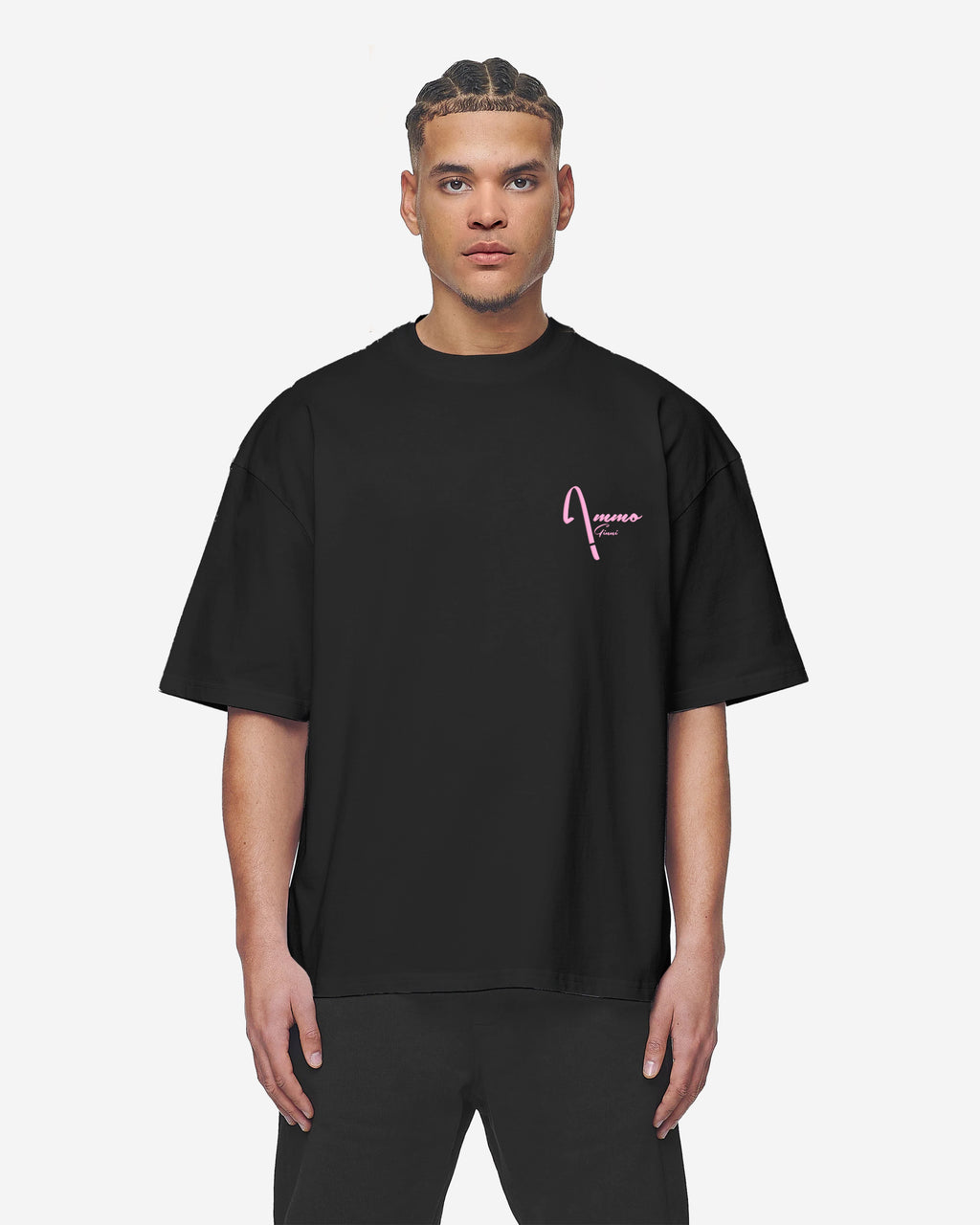 AMMO GINNI PARADISE TEE BLACK