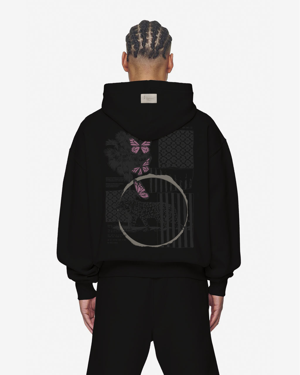 AMMO GINNI SAFARI HOODIE BLACK