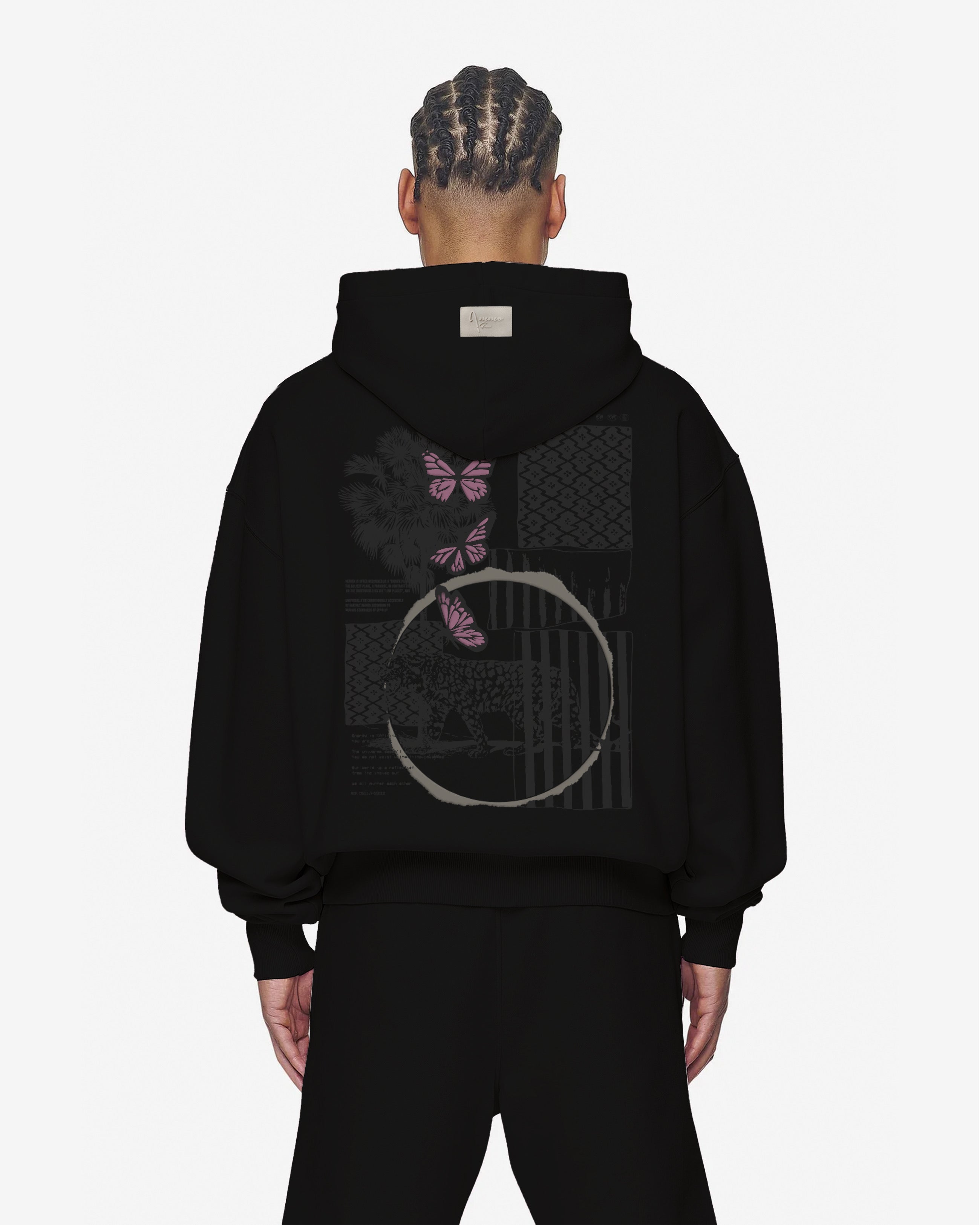 AMMO GINNI SAFARI HOODIE BLACK